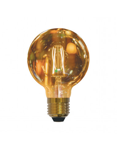 Bombilla Led Globo E27 4W 1800K Regulable Negra