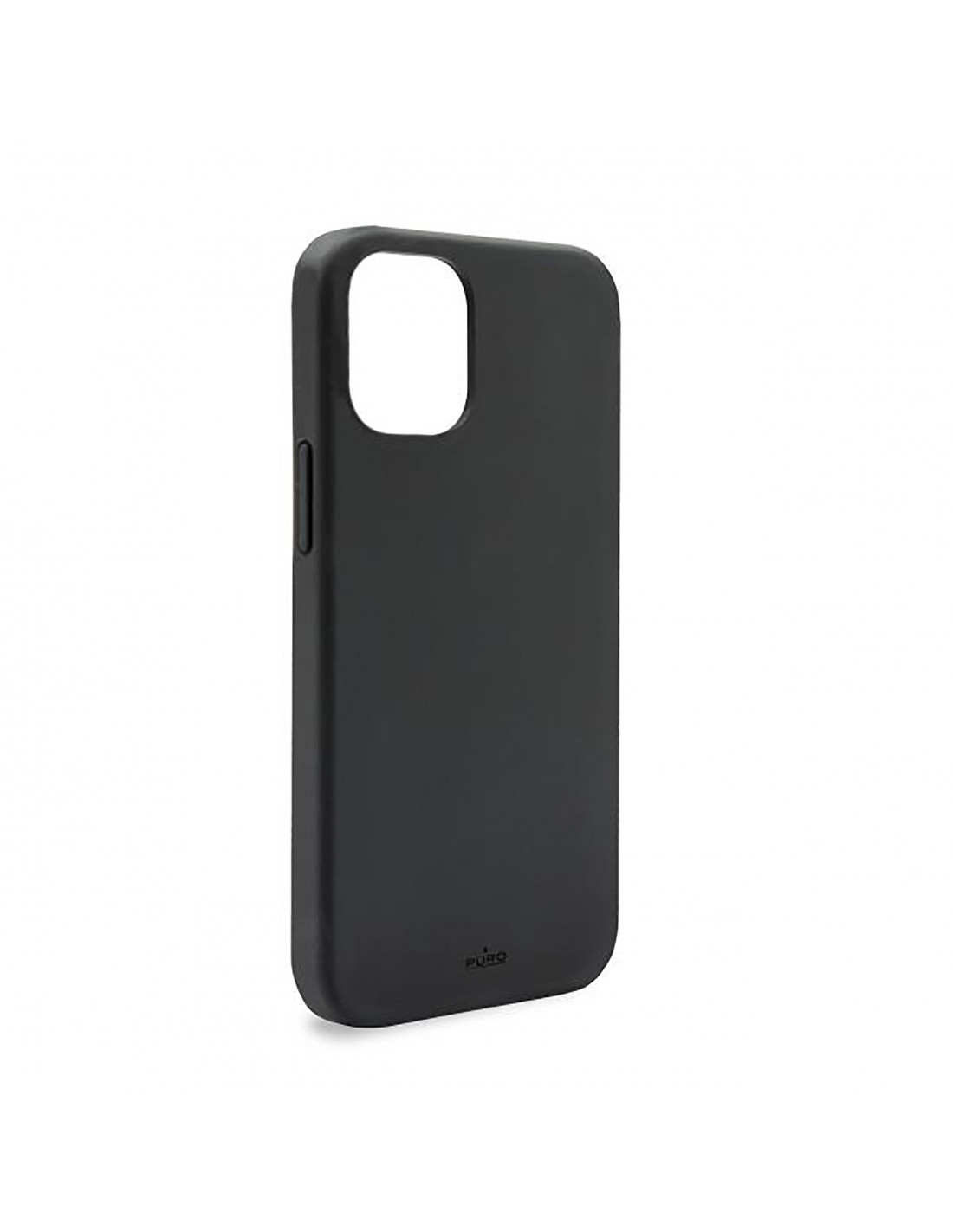 Puro funda silicona Icon compatible con Apple iPhone 12 Mini negra