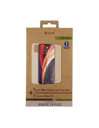 muvit for change protector pantalla compatible con Apple iPhone 13