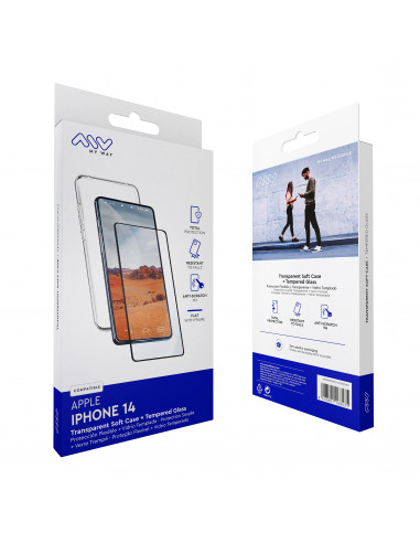 Protector pantalla móvil - iPhone 14 Pro CONTACT, Apple, iPhone 14 Pro,  Vidrio templado