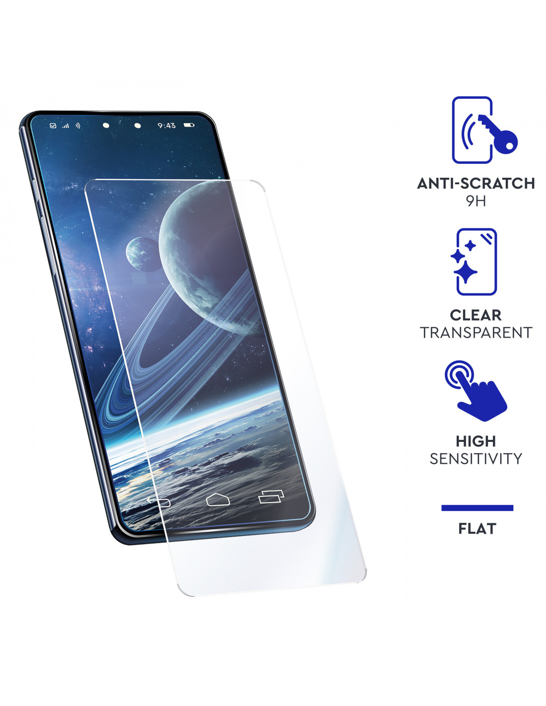 Cristal templado Xiaomi Redmi Note 12 5G Protector de Pantalla