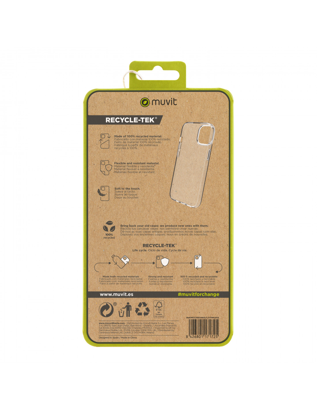 muvit for change funda recycletek compatible con Samsung Galaxy