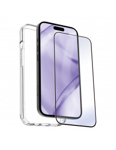 myway funda compatible con Apple iPhone 15 Pro transparente