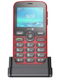 Doro 1880 4G VoLTE Red