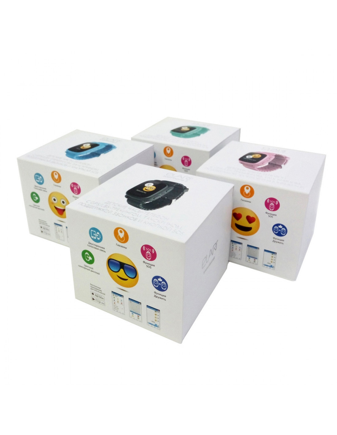 Reloj Inteligente Elari KidPhone 2 GPS y Llamadas Bidireccionales para  Niños (Rosa) – Shopavia