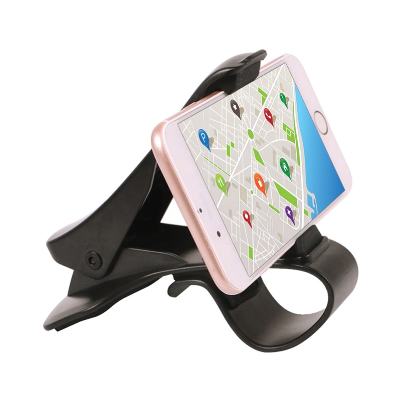 muvit soporte coche universal pinza consola frontal. Hasta 6.5" negro
