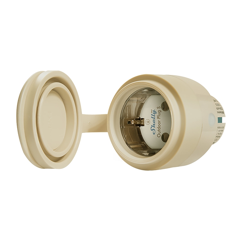 Shelly Enchufe Smart Plug S Gen 3 Exterior Blanco