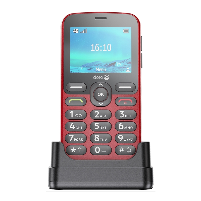 Doro 1880 4G VoLTE Red
