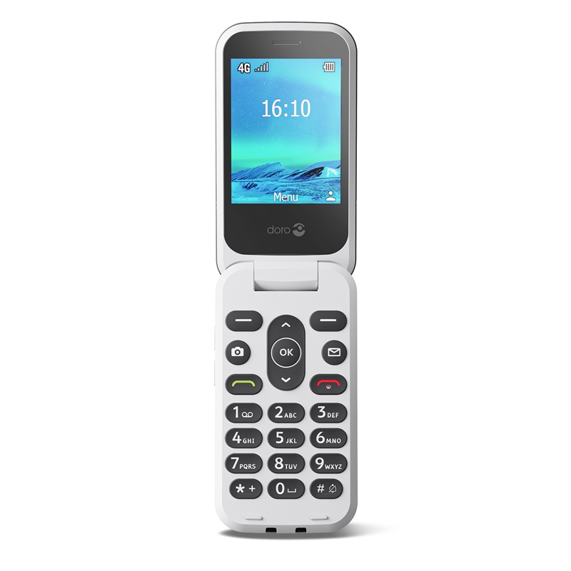 Doro 2880 4G VoLTE Black/White