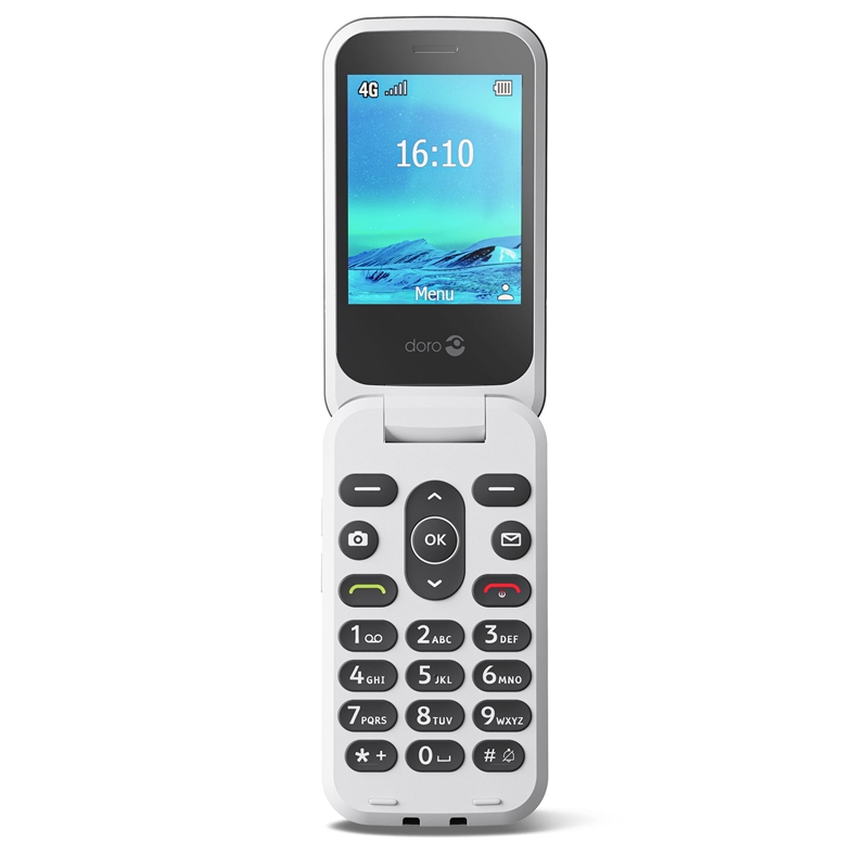Doro 2880 4G VoLTE Red/White