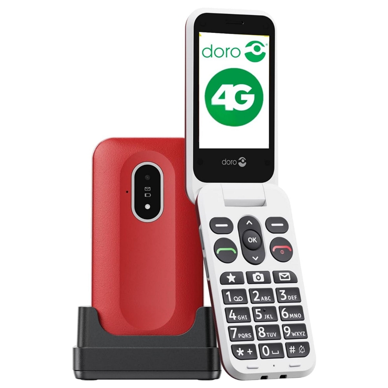 Doro Leva L20 2,8" 4G Red/White