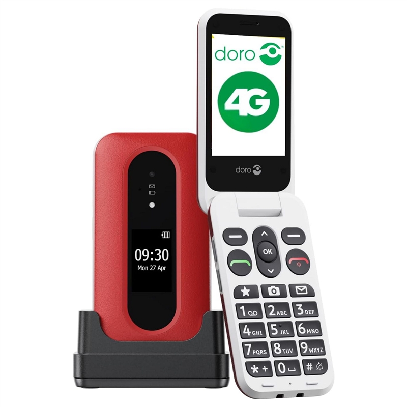 Doro Leva L30 2,8" 4G Red/White